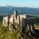 Spišský hrad z lietadla