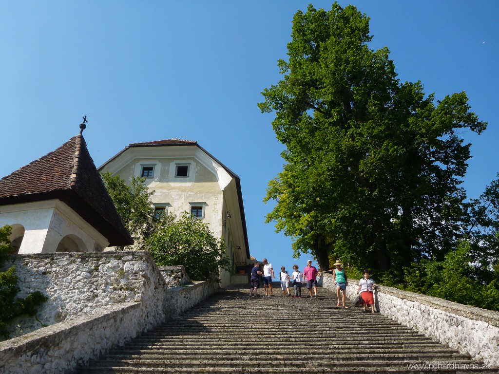 Bled, Slovinsko, Ostrov na jazere