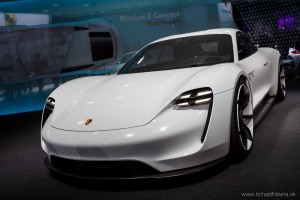 Porsche Mission E Concept, Autosalón Frankfurt IAA 2015